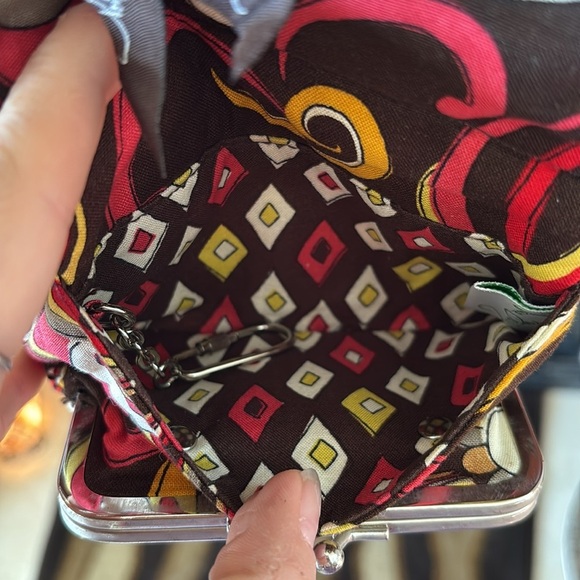 Vera Bradley Puccini Floral Toggle Tote Shoulder Bag & Matching Wallet Quilted - Picture 13 of 16